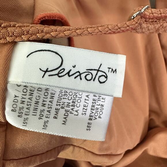 Peixoto One Piece Open Back Swimsuit Size Small - Picture 3 of 5